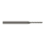 Harvey Tool 34110 | 5/32" Diameter x 1.2500" LOC x 3/16" Shank x 3" OAL Uncoated Carbide Miniature Ball Deburring End Mill