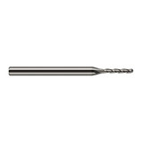Harvey Tool 12624 | 3/8" Diameter x 1.7500" LOC x 3/8" Shank x 4" OAL Uncoated Carbide Miniature Ball Deburring End Mill