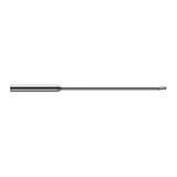 Harvey Tool 922808 | 1/8" Diameter x 0.1870" LOC x 1/8" Shank x 6" OAL Uncoated Carbide Miniature Ball Deburring End Mill