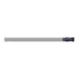 Harvey Tool 17620-C3 | 5/16" Diameter x 1/4" Shank x 0.469" LOC x 4" OAL x 1/64" Radius 4 Flute AlTiN Coated Carbide Corner Radius End Mill