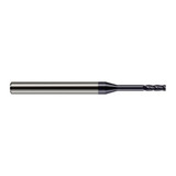 Harvey Tool 876908-C3 | 1/8" Diameter x 1/8" Shank x 3/8" LOC x 2" OAL 0.0050" Radius AlTiN Coated Carbide Corner Radius End Mill