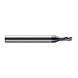 Harvey Tool 827108-C3 | 1/8" Diameter x 1/8" Shank x 3/16" LOC x 2-1/2" OAL 0.0300" Radius AlTiN Coated Carbide Corner Radius End Mill