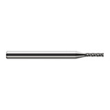 Harvey Tool 959662 | 1/16" Diameter x 1/8" Shank x 5/16" LOC x 2-1/2" OAL 0.0050" Radius Uncoated Carbide Corner Radius End Mill