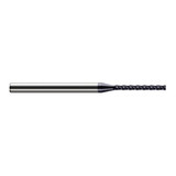 Harvey Tool 870562-C3 | 1/16" Diameter x 1/8" Shank x 5/8" LOC x 2-1/2" OAL 0.0050" Radius AlTiN Coated Carbide Corner Radius End Mill