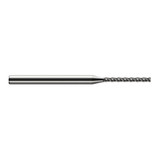 Harvey Tool 870593 | 3/32" Diameter x 1/8" Shank x 0.950" LOC x 2-1/2" OAL x 0.005" Radius 4 Flute Uncoated Carbide Corner Radius End Mill