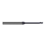 Harvey Tool 965710-C3 | 5/32" Diameter x 3/16" Shank x 15/64" LOC x 3" OAL 0.0100" Radius AlTiN Coated Carbide Corner Radius End Mill