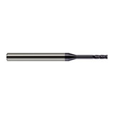 Harvey Tool 972239-C3 | 1.00mm Diameter x 1/8" Shank x 0.117" LOC x 1-1/2" OAL 4 Flute AlTiN Coated Carbide Square End Mill