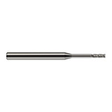 Harvey Tool 76455 | 0.055" Diameter x 0.125" Shank x 0.165" LOC x 1.500" OAL 4 Flute Uncoated Carbide Square End Mill