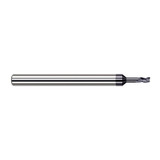 Harvey Tool 945608-C3 | 1/8" Diameter x 1/8" Shank x 3/16" LOC x 2-1/2" OAL 3FL AlTiN Coated Carbide Square End Mill