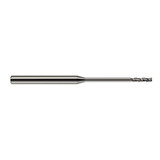 Harvey Tool 948240 | 0.040" Diameter x 1/8" Shank x 0.200" LOC x 2.500" OAL 3 Flute Uncoated Carbide Square End Mill