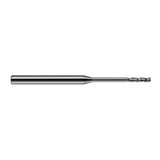 Harvey Tool 13650 | 0.050" Diameter x 1/8" Shank x 0.300" LOC x 2.500" OAL 3 Flute Uncoated Carbide Square End Mill