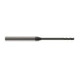 Harvey Tool 10062 | 1/16" Diameter x 1/8" Shank x 1/2" LOC x 2-1/2" OAL 3FL Amorphous Diamond Coated Carbide Square End Mill