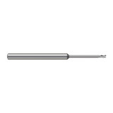 Harvey Tool 35490 | 0.090" Diameter x 1/8" Shank x 0.135" LOC x 2.500" OAL 3 Flute Uncoated Carbide Square End Mill