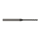 Harvey Tool 10100 | 0.1000" Diameter x 1/8" Shank x 3/4" LOC x 2-1/2" OAL 3FL Amorphous Diamond Coated Carbide Square End Mill