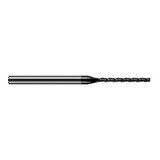 Harvey Tool 34978-C4 | 5/64" Diameter x 1/8" Shank x 0.940" LOC x 2-1/2" OAL x 3 Flute Amorphous Diamond Coated Carbide Square End Mill