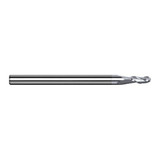 Harvey Tool 958115-C8 | 1/64" Diameter x 1/8" Shank x 0.0230" LOC x 1-1/2" OAL 3FL TiB2 Coated Carbide Ball End Mill