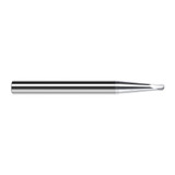 Harvey Tool 996007-C8 | 1/32" Diameter x 3/16" Shank x 0.0250" LOC x 2" OAL 2FL TiB2 Coated Carbide Ball End Mill