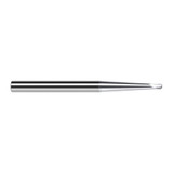 Harvey Tool 996621-C8 | 3/64" Diameter x 3/16" Shank x 0.0380" LOC x 2-1/2" OAL 2FL TiB2 Coated Carbide Ball End Mill