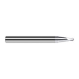 Harvey Tool 995621-C8 | 1/16" Diameter x 1/4" Shank x 0.0500" LOC x 2-1/2" OAL 2FL TiB2 Coated Carbide Ball End Mill
