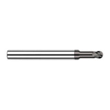 Harvey Tool 64024 | 3/8" Diameter x 3/8" Shank x 0.5700" LOC x 2-1/2" OAL 4FL CVD Diamond Coated Carbide Ball End Mill