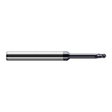Harvey Tool 56615-C3 | 1/64" Diameter x 1/8" Shank x 0.0220" LOC x 2-1/2" OAL 4FL AlTiN Coated Carbide Ball End Mill