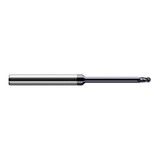 Harvey Tool 65425-C3 | 0.0250" Diameter x 1/8" Shank x 0.0370" LOC x 2-1/2" OAL 4FL AlTiN Coated Carbide Ball End Mill