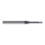 Harvey Tool 32116-C6 | 1/4" Diameter x 1/4" Shank x 0.2000" LOC x 4" OAL 2FL AlTiN Nano Coated Carbide Ball End Mill