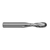 Harvey Tool 962432 | 1/2" Diameter x 1/2" Shank x 3/4" LOC x 4" OAL 2FL Uncoated Carbide Ball End Mill