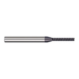 Harvey Tool 881393-C6 | 3/32" Diameter x 1/8" Shank x 0.6700" LOC x 2-1/2" OAL 7FL AlTiN Nano Coated Carbide Single End Mill for Exotic Alloys