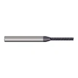 Harvey Tool 976127-C6 | 1.200mm Diameter x 4.000mm Shank x 9.500mm LOC x 50.000mm OAL 6FL AlTiN Nano Coated Carbide Single End Mill for Exotic Alloys