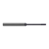 Harvey Tool 951908-C6 | 1/8" Diameter x 1/8" Shank x 3/8" LOC x 3" OAL 7FL AlTiN Nano Coated Carbide Single End Mill for Exotic Alloys