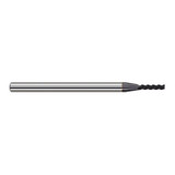 Harvey Tool 990810-C6 | 5/32" Diameter x 3/16" Shank x 3/4" LOC x 3" OAL 4FL AlTiN Nano Coated Carbide Single End Mill for Exotic Alloys