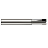 Harvey Tool 847316 | 1/4" Diameter x 1/4" Shank x 1/4" LOC x 2-1/2" OAL 0.0600" Radius 2FL PCD Coated Carbide Corner Radius & Corner Chamfer End Mill for Diamond Tooling