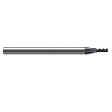 Harvey Tool 954262-C6 | 1/16" Diameter x 1/8" Shank x 0.0500" LOC x 1-1/2" OAL 0.0100" Radius AlTiN Nano Coated Carbide Corner Radius & Corner Chamfer End Mil
