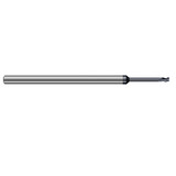 Harvey Tool 968931-C6 | 1/32" Diameter x 1/8" Shank x 0.0470" LOC x 2-1/2" OAL 0.0050" Radius AlTiN Nano Coated Carbide Corner Radius & Corner Chamfer End Mil