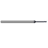 Harvey Tool 932560-C6 | 0.0600" Diameter x 1/8" Shank x 0.0900" LOC x 2-1/2" OAL 0.0100" Radius AlTiN Nano Coated Carbide Corner Radius & Corner Chamfer End Mil