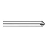 Harvey Tool 18132 | 1/2" Diameter x 1/2" Shank 60 Degree Included Angle 4FL Uncoated Cobalt Chamfer Mill