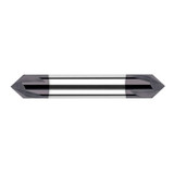 Harvey Tool 977645-C3 | 1/4" Diameter x 1/4" Shank 90 Degree Included Angle 2FL AlTiN Coated Solid Carbide Chamfer Mill