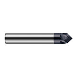 Harvey Tool 888816-C3 | 1/4" Diameter x 1/4" Shank 120 Degree Included Angle 4FL AlTiN Coated Solid Carbide Chamfer Mill