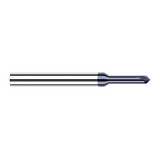 Harvey Tool 849445-C3 | 1/8" Diameter x 1/8" Shank 90 Degree Included Angle 0.5850" Overall Reach 2FL AlTiN Coated Solid Carbide Chamfer Mill