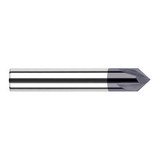 Harvey Tool 986930-C3 | 3/16" Diameter x 3/16" Shank 60 Degree Included Angle 2FL AlTiN Coated Solid Carbide Chamfer Mill