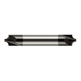 Harvey Tool 46030-C4 | 1/8" Diameter x 1/8" Shank x 1-1/2" OAL 0.0470" Tip Diameter 2FL Amorphous Diamond Coated Solid Carbide Double End Corner Rounding End Mill