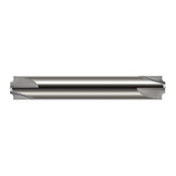 Harvey Tool 67608 | 1/8" Diameter x 1/8" Shank x 1-1/2" OAL 0.0580" Tip Diameter 4FL Uncoated Solid Carbide Double End Corner Rounding End Mill