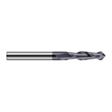 Harvey Tool 859616-C6 | 1/4" Diameter x 1/4" Shank x 3/4" LOC 90 Degree Point Angle 2FL AlTiN Nano Coated Solid Carbide Drill Mill