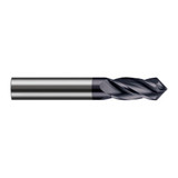 Harvey Tool 899216-C6 | 1/4" Diameter x 1/4" Shank x 3/4" LOC 60 Degree Point Angle 4FL AlTiN Nano Coated Solid Carbide Drill Mill