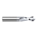 Harvey Tool 72293-C8 | 3/32" Diameter x 1/8" Shank x 3/8" LOC 90 Degree Point Angle 2FL TiB2 Coated Solid Carbide Drill Mill