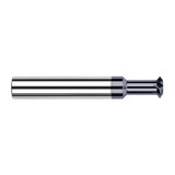 Harvey Tool 1913M-C3 |  Diameter x 0.0590" Width x 1/8" Shank 90 Degree Included Angle AlTiN Coated Solid Carbide Pointed Double Angle Shank Cutter