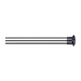 Harvey Tool 19520-C3 | 3/4" Diameter x 0.2500" Width x 1/2" Shank 90 Degree Included Angle AlTiN Coated Solid Carbide Pointed Double Angle Shank Cutter