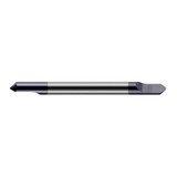 Harvey Tool 836108-C3 | 30 Degree Point Angle 1/8" Shank x 0.1760" LOC x 2" OAL AlTiN Coated Solid Carbide Radius Point Engraving Cutter