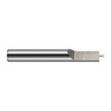 Harvey Tool 841408 | 0 Degree Point Angle 1/4" Shank x 0.1900" LOC x 2-1/2" OAL Uncoated Solid Carbide Parallel - Ball Point Engraving Cutter